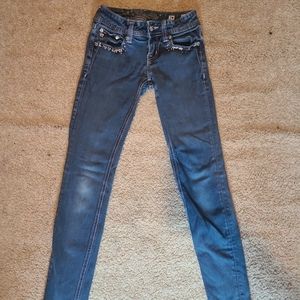 Miss me skinny jeans/jeggings size 24